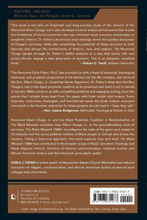 The Reverend Albert Cleage Jr. and the Black Prophetic Tradition achterzijde