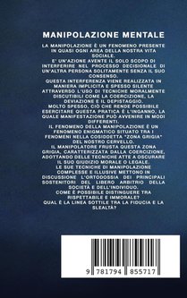 Manipolazione Mentale achterzijde