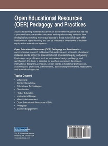 Open Educational Resources (OER) Pedagogy and Practices achterzijde