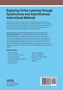 Exploring Online Learning Through Synchronous and Asynchronous Instructional Methods achterzijde