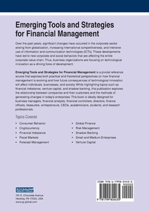 Emerging Tools and Strategies for Financial Management achterzijde