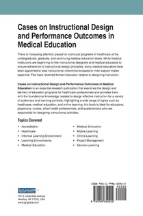 Cases on Instructional Design and Performance Outcomes in Medical Education achterzijde