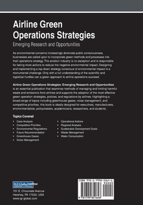 Airline Green Operations Strategies: Emerging Research and Opportunities achterzijde