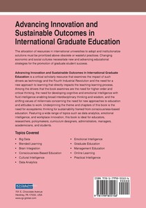 Advancing Innovation and Sustainable Outcomes in International Graduate Education achterzijde
