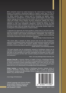 Autoethnographic Explorations of Lived Raciolinguistic Experiences Among Multilingual Scholars achterzijde