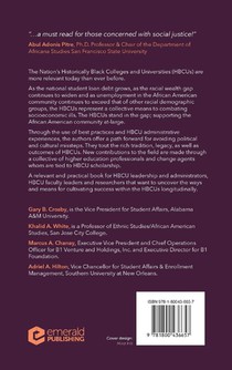 Reimagining Historically Black Colleges and Universities achterzijde