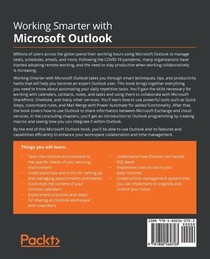 Working Smarter with Microsoft Outlook achterzijde