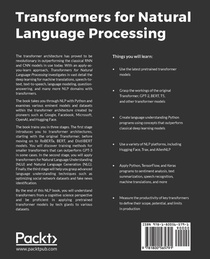 Transformers for Natural Language Processing achterzijde