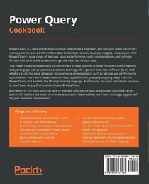 Power Query Cookbook achterzijde