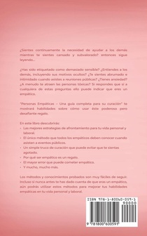Personas Empaticas -Una guia completa para su curacion achterzijde