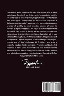 Pygmalion achterzijde