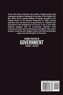 Second Treatise of Government achterzijde