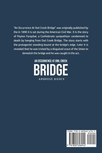 An Occurrence at Owl Creek Bridge achterzijde