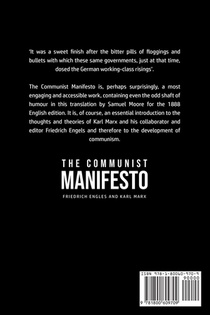 The Communist Manifesto achterzijde