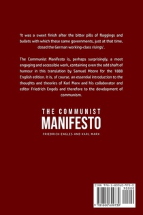 The Communist Manifesto achterzijde