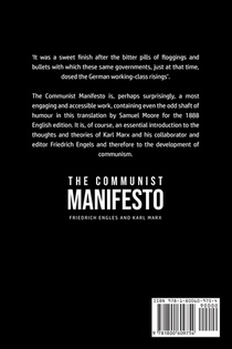 The Communist Manifesto achterzijde