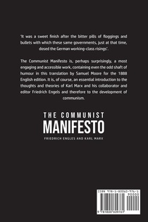 The Communist Manifesto achterzijde