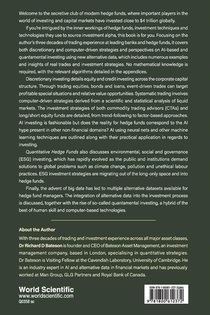 Quantitative Hedge Funds: Discretionary, Systematic, Ai, Esg And Quantamental achterzijde