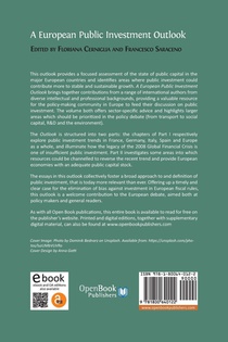 A European Public Investment Outlook achterzijde