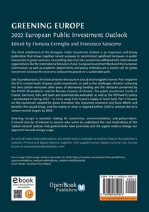 Greening Europe achterzijde