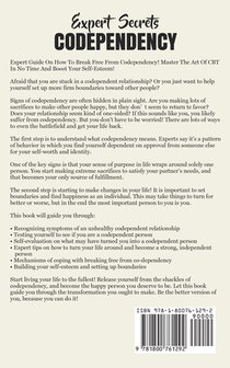 Expert Secrets - Codependency achterzijde