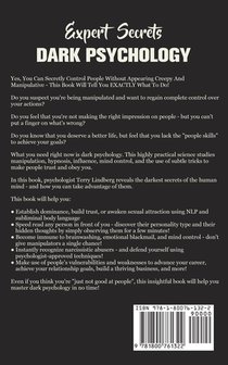 Expert Secrets - Dark Psychology achterzijde