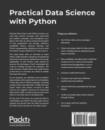 Practical Data Science with Python achterzijde