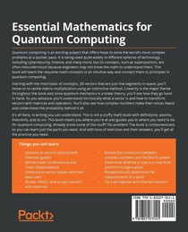 Essential Mathematics for Quantum Computing achterzijde