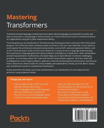 Mastering Transformers achterzijde