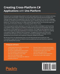 Creating Cross-Platform C# Applications with Uno Platform achterzijde