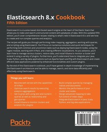 Elasticsearch 8.x Cookbook achterzijde