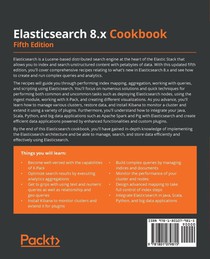 Elasticsearch 8.x Cookbook achterzijde