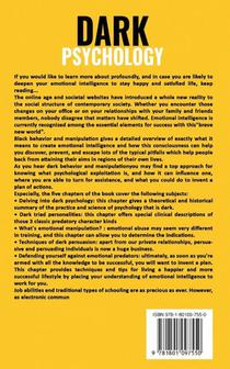 Dark Psychology achterzijde