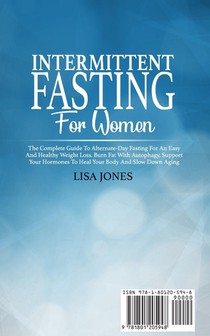 Intermittent Fasting For Women achterzijde