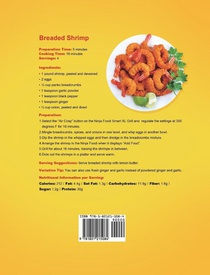 Ninja Foodi Smart XL Grill Cookbook achterzijde