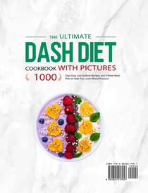 The Ultimate Dash Diet Cookbook with Pictures achterzijde