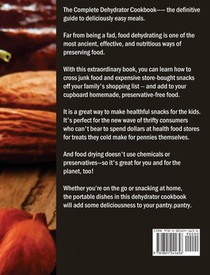 Complete Dehydrator Cookbook for Beginners achterzijde