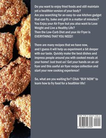 Air Fryer Cookbook For Beginners achterzijde