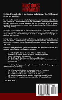 How to Analyze People & Dark Psychology achterzijde