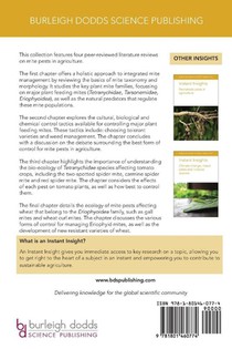 Instant Insights: Mite Pests in Agriculture achterzijde