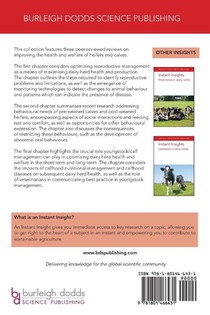 Instant Insights: Improving the Health and Welfare of Heifers and Calves achterzijde