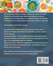 The Easy Baby Food Cookbook achterzijde