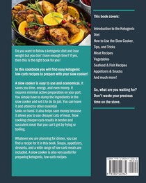 The Essential Keto Slow Cooker Cookbook achterzijde