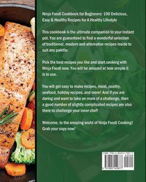 Ninja Foodi Cookbook for Beginners achterzijde