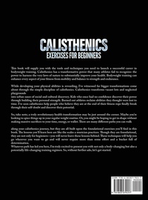 CALISTHENICS EXERCISES FOR BEGINNERS achterzijde