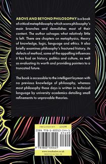 Above and Beyond Philosophy achterzijde