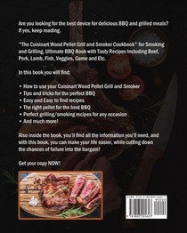 The Cuisinart Wood Pellet Grill and Smoker Cookbook achterzijde