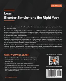 Learn Blender Simulations the Right Way achterzijde