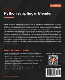 Python Scripting in Blender achterzijde