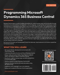 Programming Microsoft Dynamics 365 Business Central - Seventh Edition achterzijde